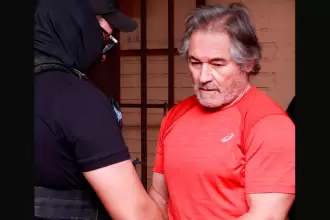 Hernán Bermúdez arribó hace unos minutos a México, para enfrentar un juicio en su contra. Foto JLMNoticias captura de pantalla