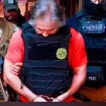 Hernán Bermúdez es trasladado a México, donde enfrentará cargos por narcotráfico y secuestro. Foto JLMNoticias