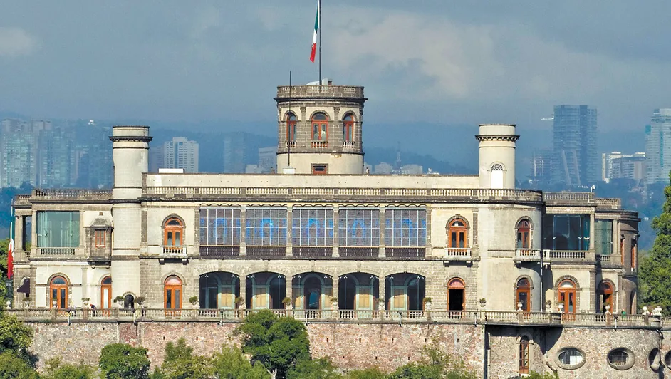 Hoy 13 de septiembre se conmemora el 178 aniversario de a gesta heroica de los Ninos Heroes de Chapultepec. Vista reciente del Castillo de Chapultepec. Foto Octavio Hoyos Milenio