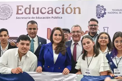 183 proyectos de 9 estados participan en el InnovaTecNM 2025 en Aguascalientes. Tere Jiménez destaca el talento juvenil como motor de innovación.