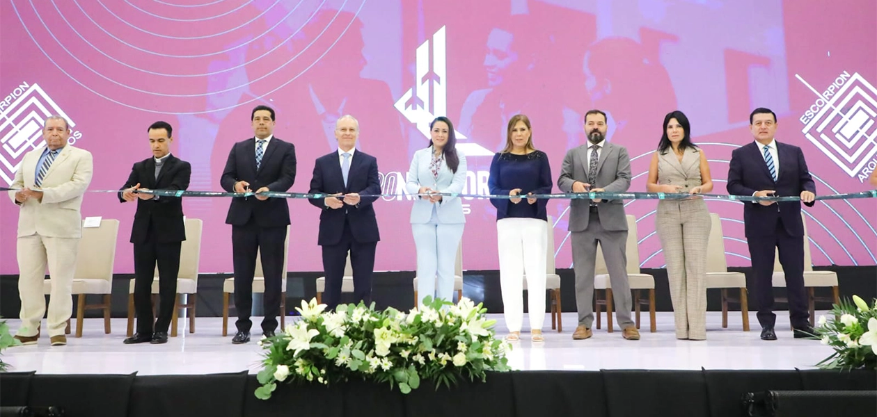 Inauguración Expo Networking 2025, a cargo de autoridades estatales. Foto Gobierno del Estado