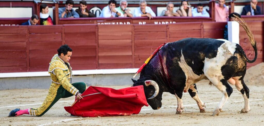 Juan Pablo Sánchez tuvo una torerísima actuación hoy en Las Ventas de Madrid.