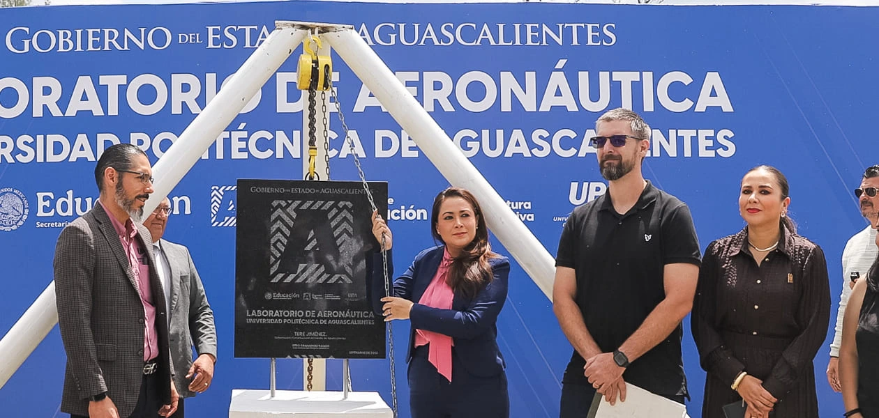 Con inversión de 13 mdp, inició la construcción del Laboratorio de Aeronáutica de la UPA en Aguascalientes; contará con avión donado para prácticas.