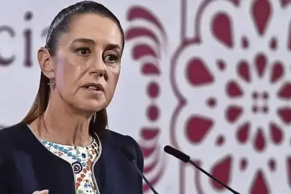 La presidenta de México, Claudia Sheinbaum, destacó la detención de Hernán Bermúdez Requena. Foto El Universal