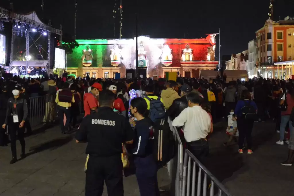 Para el Grito de Independencia en Aguascalientes se espera la presencia de mas de 23 mil personas en la Plaza de la Patria
