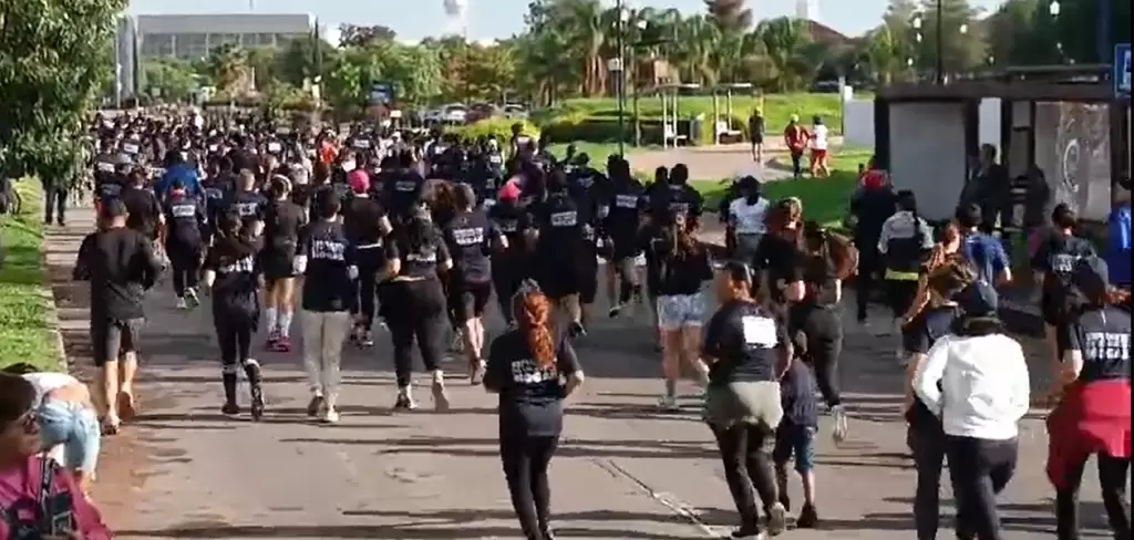 Para estra segunda carrera atletica de ACNUR se espera la particiapcion de mas de 300 personas. Foto ACNUR Captura de Pantalla