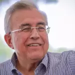 Rubén Rocha Moya, Gobernador de Sinaloa, reconoció a los manifestantes que salieron a las calles a protestar por la inseguridad del estado que gobierna. Foto Facebook Rubén Rocha