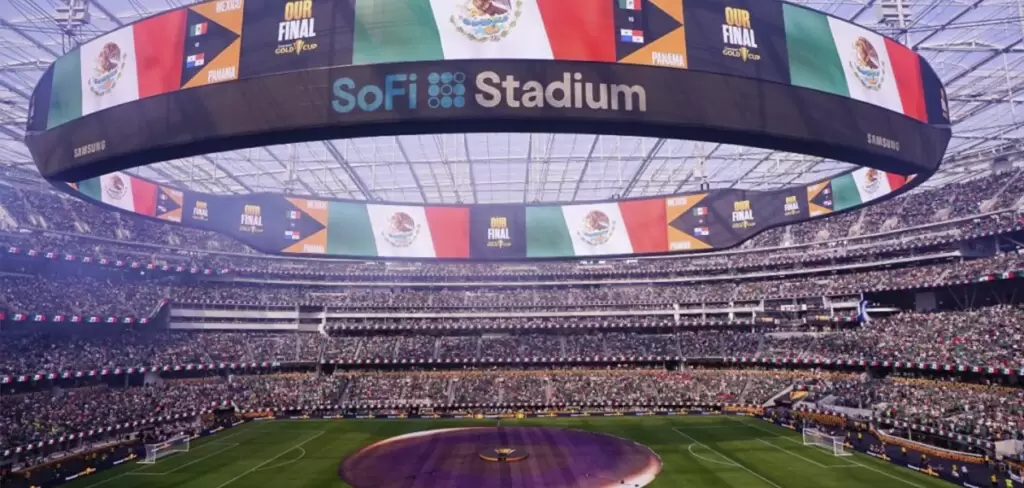 Un estadio en Los Angeles sera sede de algunos partidos cuyas entrasdas al Mundial oscilan entre los mil 123 pesos y hasta casi los 126 mil. Foto Claro Sport