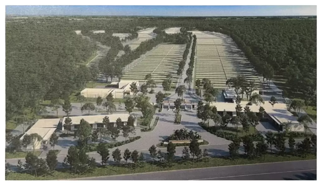 Vista panoramica de los que sera el fraccionamiento en Cotorinas. Foto IVSOP