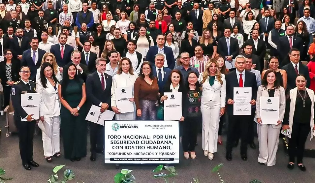 Aguascalientes participó en el Foro Nacional de Seguridad Ciudadana en la Cámara de Diputados, aportando propuestas con visión ciudadana y de derechos humanos.