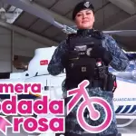 La Policía Estatal organiza la Primera Rodada Rosa con Zumba en Aguascalientes este 19 de octubre, para promover la salud y sensibilizar sobre el cáncer de mama.