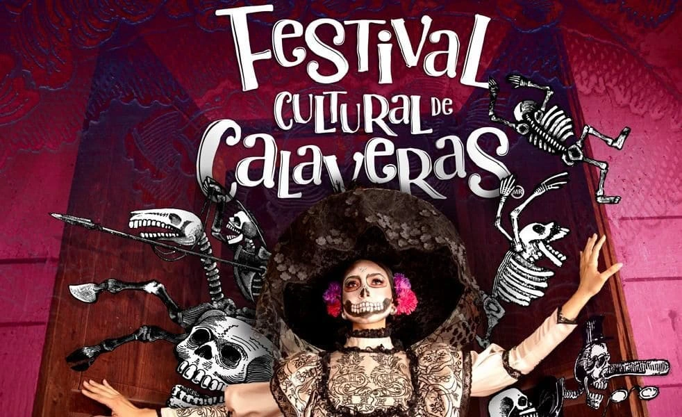 Presentan el cartel del Festival Cultural de Calaveras 2025, “Aguascalientes, Tierra de Catrinas”, que se celebrará del 24 de octubre al 2 de noviembre.