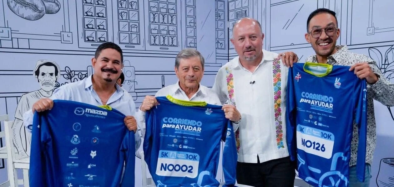 Corre la 1.ª Carrera “Corriendo con Causa” en Aguascalientes este 12 de octubre y apoya con tu inscripción a quienes más lo necesitan.