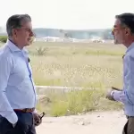 Zitara de Plusvalterra cumple un año en Aguascalientes y el avance de su obra es impresionante; aquí José Luis Morales y Alfonso Dávalos supervisando la obra. Foto JLMNoticias