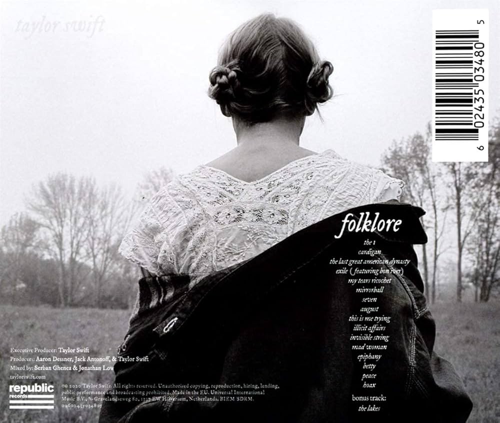 Album Folklore de Taylor Swift