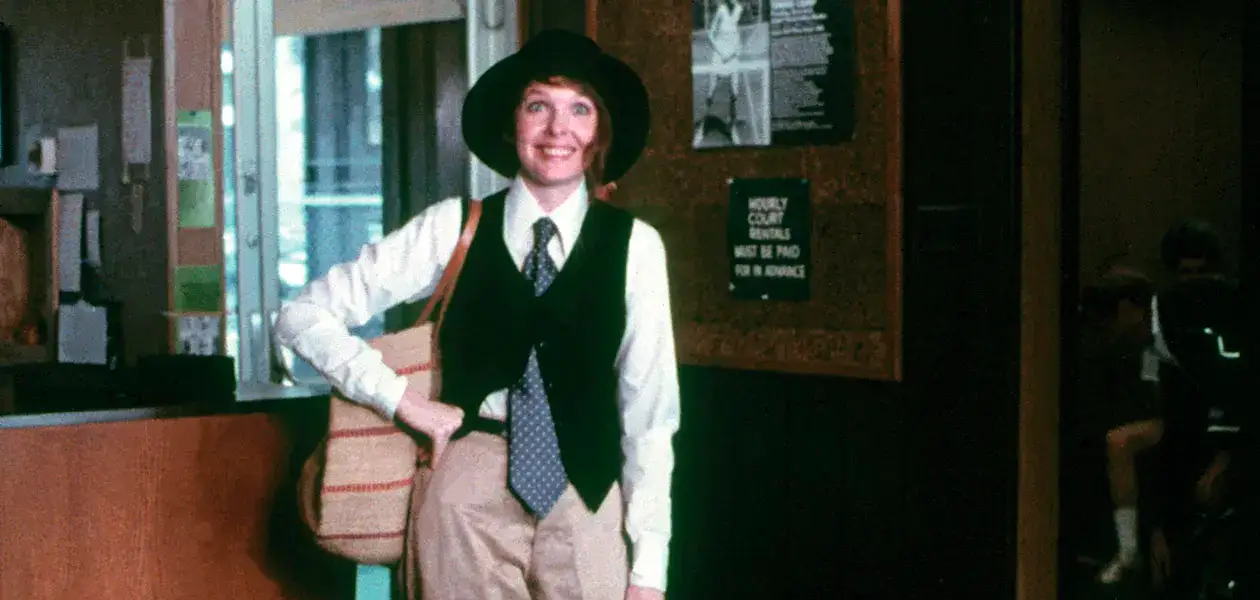 Diane Keaton en "Annie Hall". Imagen tomada en 1977. Foto: JLMNoticias en Alamy Stock.