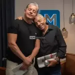 José Luis Morales (izq.) y el Dr. Eduard Estivill (Der.) en el Podcast de JLMNoticias. Foto: JLMNoticias / Salvador Ramírez.