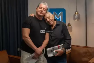 José Luis Morales (izq.) y el Dr. Eduard Estivill (Der.) en el Podcast de JLMNoticias. Foto: JLMNoticias / Salvador Ramírez.