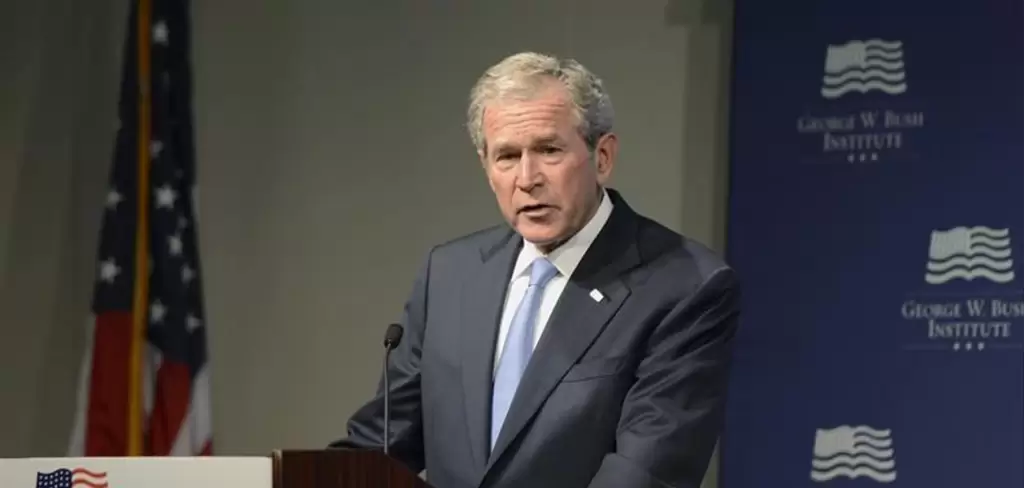 George W. Bush expresidente de Estados Unidos del 2001 al 2009 