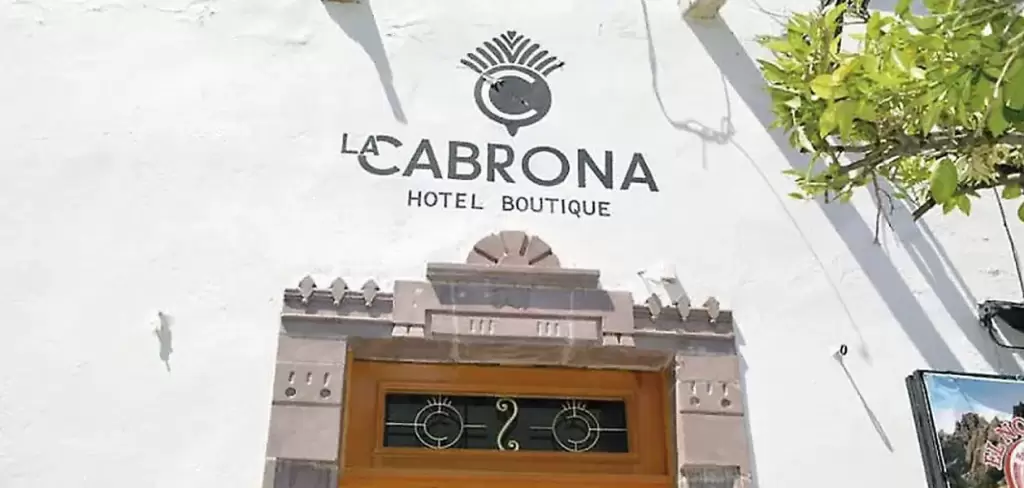 Hotel "La Cabrona" en Zacatecas.