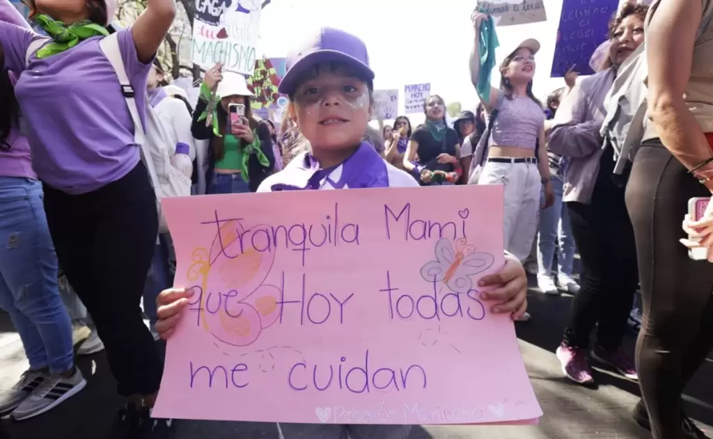 Marcha del 8 de Marzo en la Ciudad de México