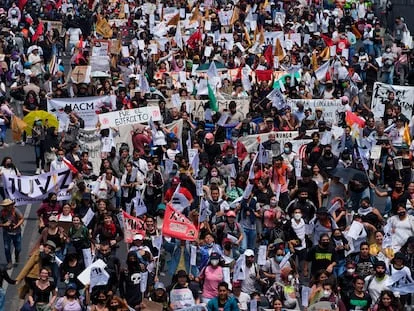 Marcha en la Ciudad de