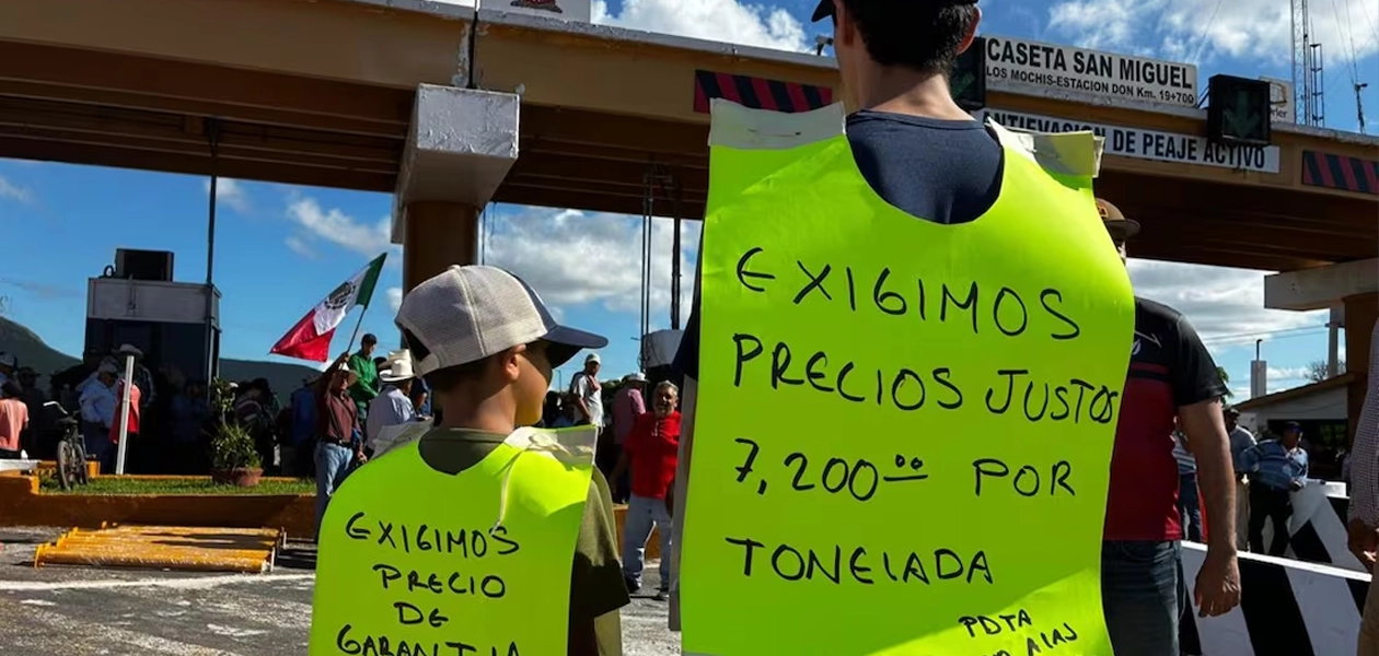 Paro nacional de agricultores 27 de octubre 2025