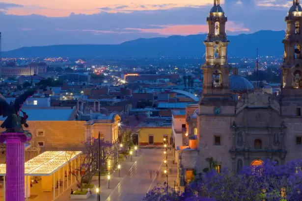Atardecer en Aguascalientes/Fotografaía de Expedia.