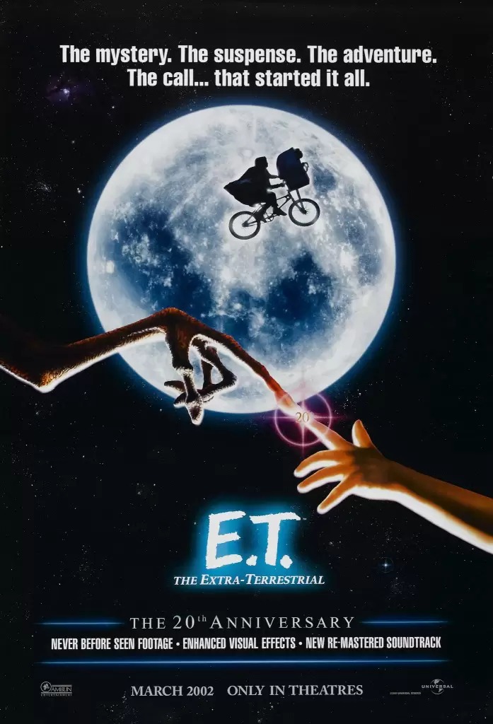 Póster película E.T