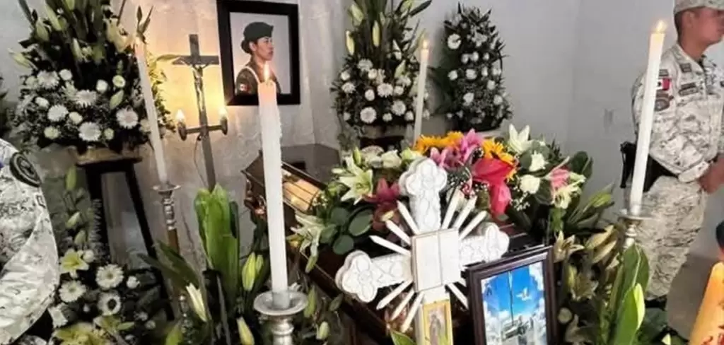 Velación del cuerpo de Stephany Carmona Rojas