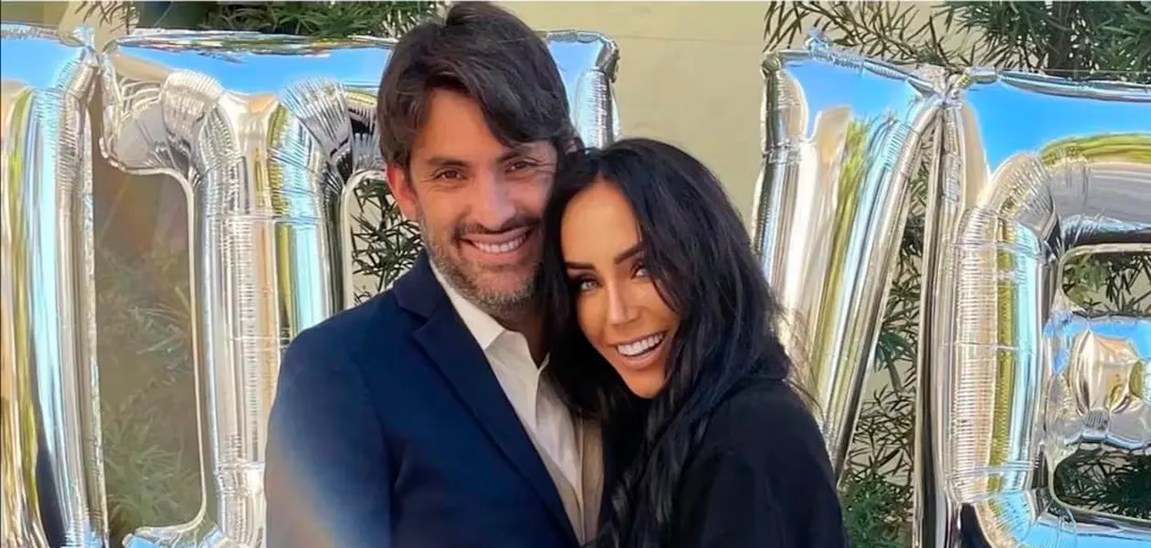 Víctor Manuel Álvarez Puga y su esposa, la conductora Inés Gómez Mont. Foto: JLMNoticias / Inés Gómez Monta / Redes Sociales.