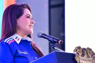 Tere Jiménez anuncia nueva universidad en Cosío y destaca apoyos al campo, obras de infraestructura, salud y seguridad en beneficio de las familias.