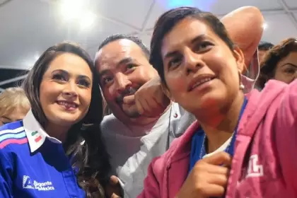 Tere Jiménez impulsa el desarrollo del norte de Aguascalientes con nuevas obras, inversiones, vivienda, salud y educación en Rincón de Romos.