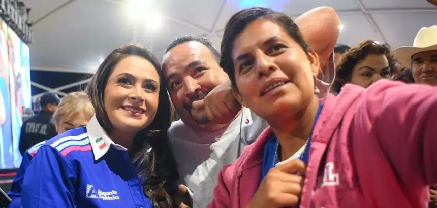 Tere Jiménez impulsa el desarrollo del norte de Aguascalientes con nuevas obras, inversiones, vivienda, salud y educación en Rincón de Romos.