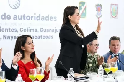 Tere Jiménez participó en la Quinta Reunión de Gobernadores del Centro-Occidente para reforzar la coordinación y estrategias de seguridad regional.