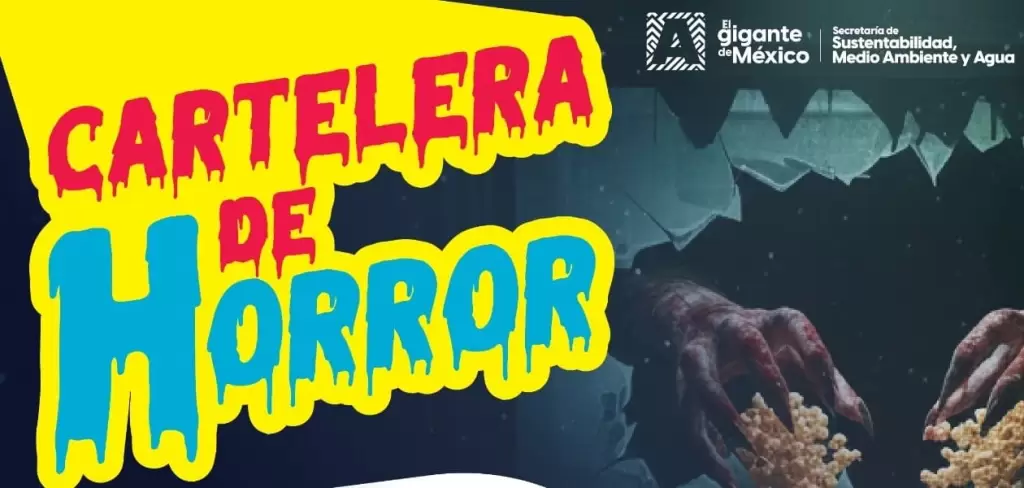 Cine gratis, palomitas y terror en el Parque Rodolfo Landeros con el Pícnic “Cartelera de Horror” este 31 de octubre y 1 de noviembre.