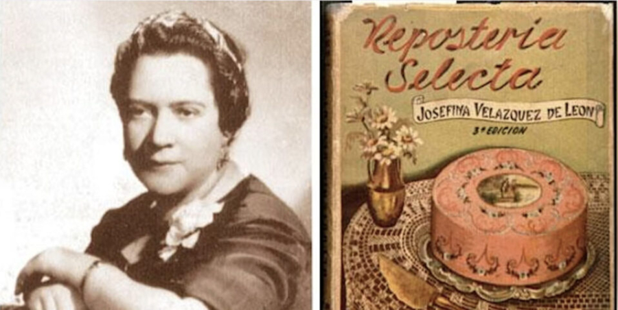 repostería selecta de Josefina Velázquez de León.