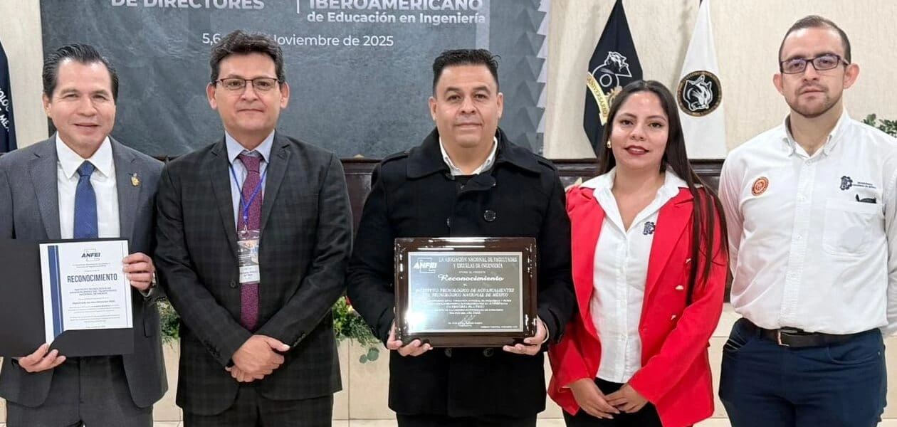 El Instituto Tecnológico de Aguascalientes obtiene por cuarto año consecutivo la Categoría Platino de la ANFEI, consolidándose como la mejor escuela de ingeniería del país.