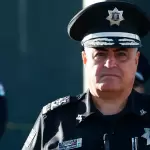 Antonio Martínez Romo, secretario de Seguridad Pública de Aguascalientes, da declaraciones sobre la investigación en el CERESO estatal.