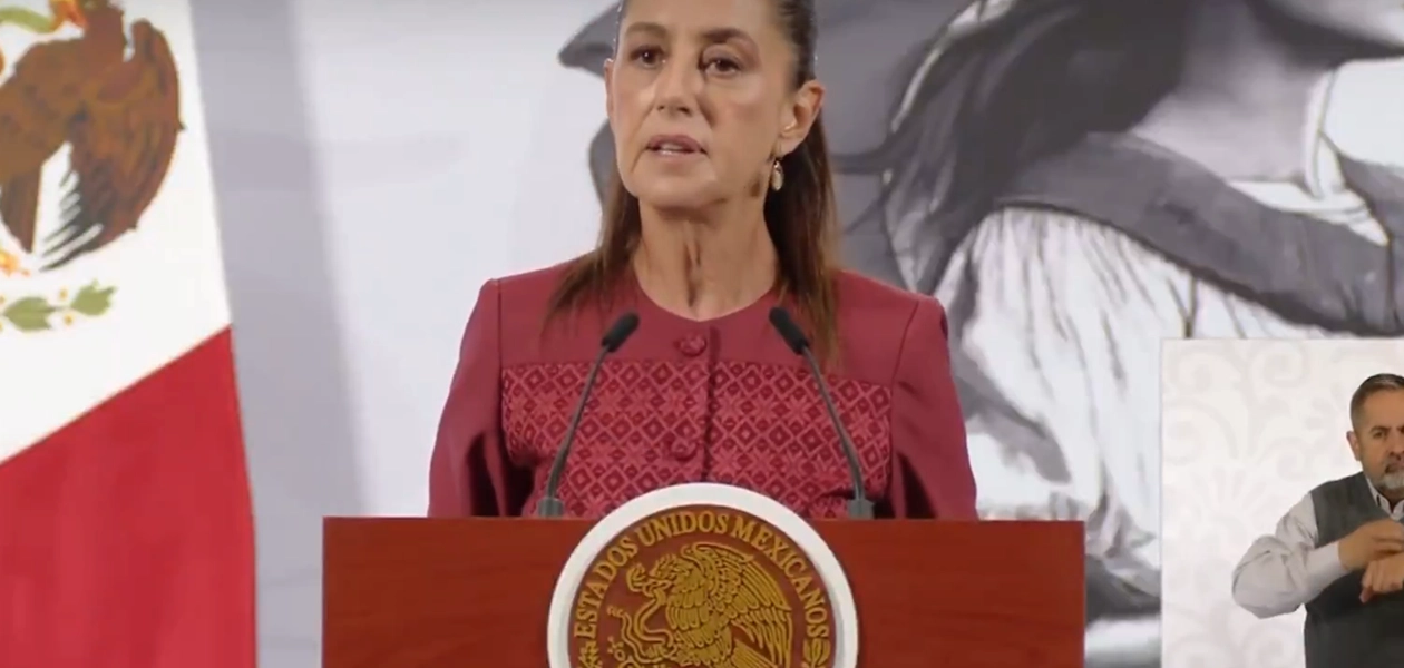 Claudia Sheinbaum hablando sobre el paro nacional y los bloqueos del día de hoy