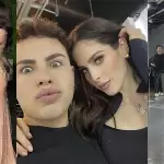 Fátima Bosch junto a su coach Genaro Palos, talento de Aguascalientes detrás de Miss Universo 2025