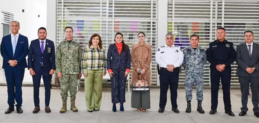 Tere Jiménez encabeza la Mesa de Seguridad en San Francisco de los Romo y refuerza la coordinación de los tres niveles de gobierno con el Plan “Blindaje Aguascalientes”.
