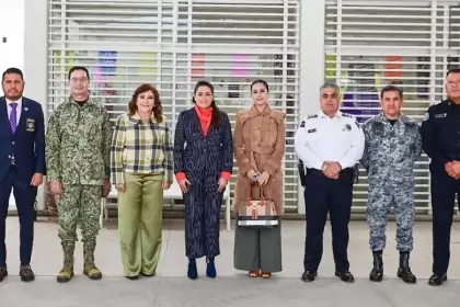 Tere Jiménez encabeza la Mesa de Seguridad en San Francisco de los Romo y refuerza la coordinación de los tres niveles de gobierno con el Plan “Blindaje Aguascalientes”.