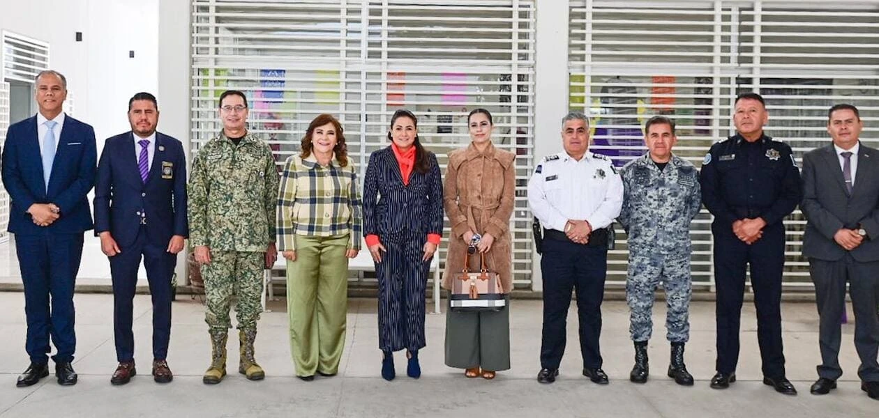 Tere Jiménez encabeza la Mesa de Seguridad en San Francisco de los Romo y refuerza la coordinación de los tres niveles de gobierno con el Plan “Blindaje Aguascalientes”.
