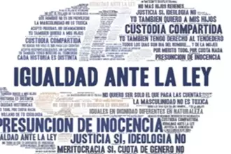 Manifestación por los derechos del hombre en Exedra de Aguascalientes