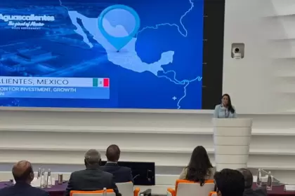 Tere Jiménez presenta a Aguascalientes como destino de inversión durante reunión con empresarios en la India