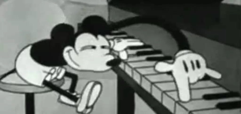 Steamboat Willie. Mickey Mouse