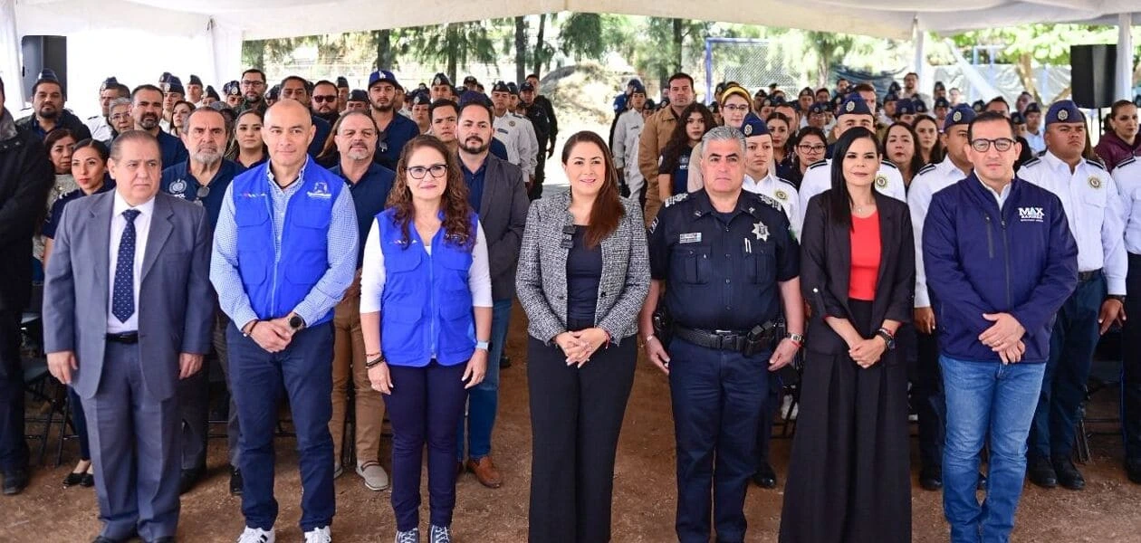 Tere Jiménez supervisa la Casa de Prácticas Policiales de la Unpol, obra de más de 10 mdp que fortalecerá la capacitación y profesionalización de las corporaciones de seguridad.