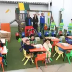Aurora Jiménez Esquivel entrega equipamiento al CAI San Marcos para fortalecer la atención integral de niñas y niños y apoyar a familias trabajadoras de Aguascalientes.