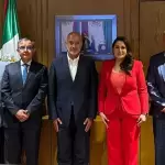 Tere Jiménez y el titular de la SICT revisan obras y mantenimiento en la carretera federal 45 para modernizar la infraestructura vial de Aguascalientes.